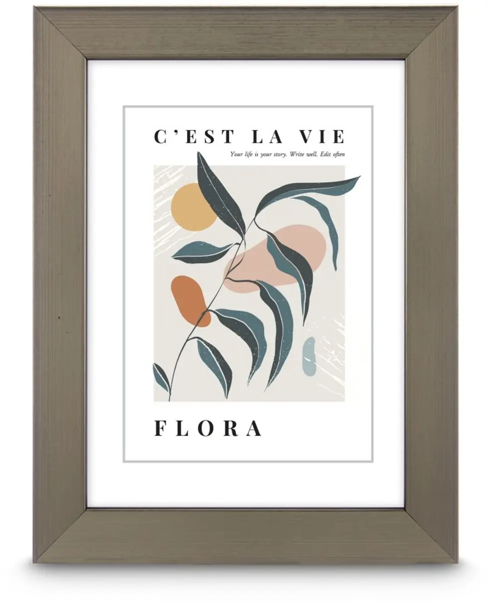 Hama Flora Fotolijst 20x30cm Staal