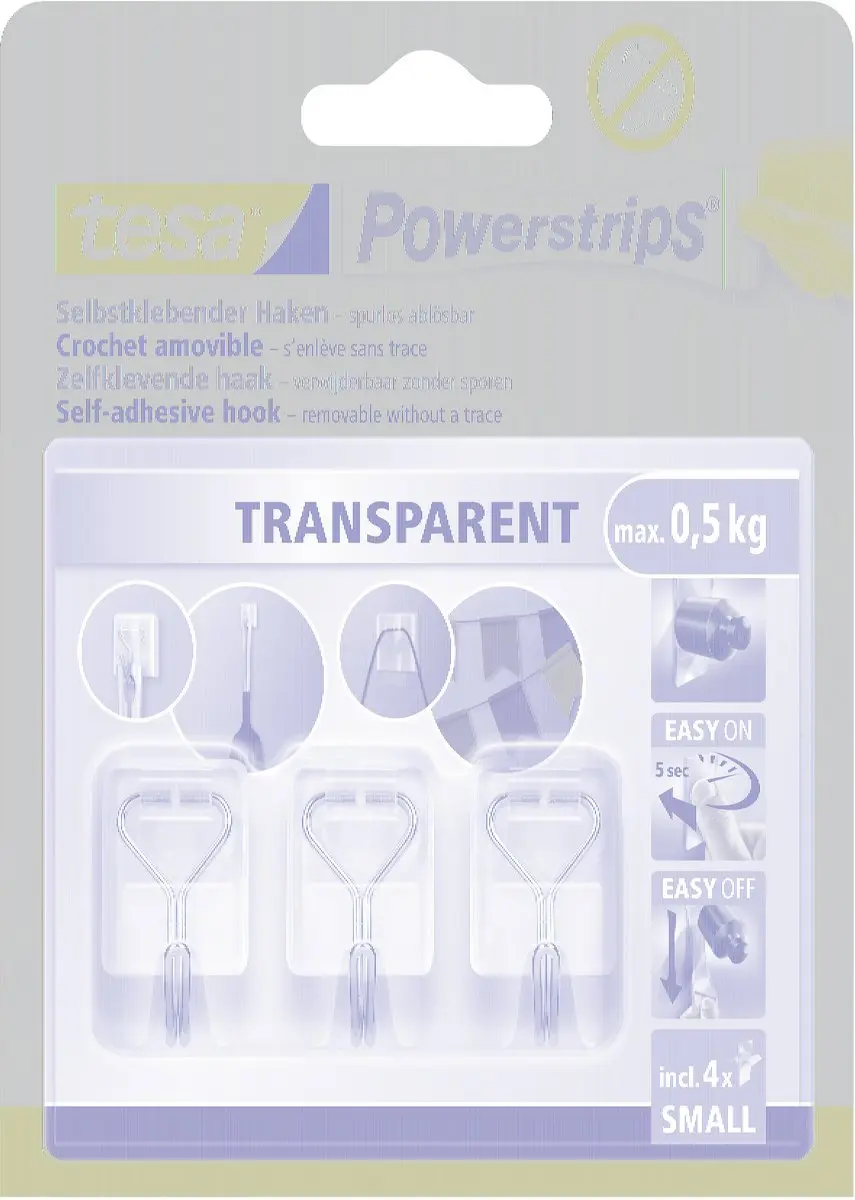 Tesa Powerstrips Small Kleefhaak