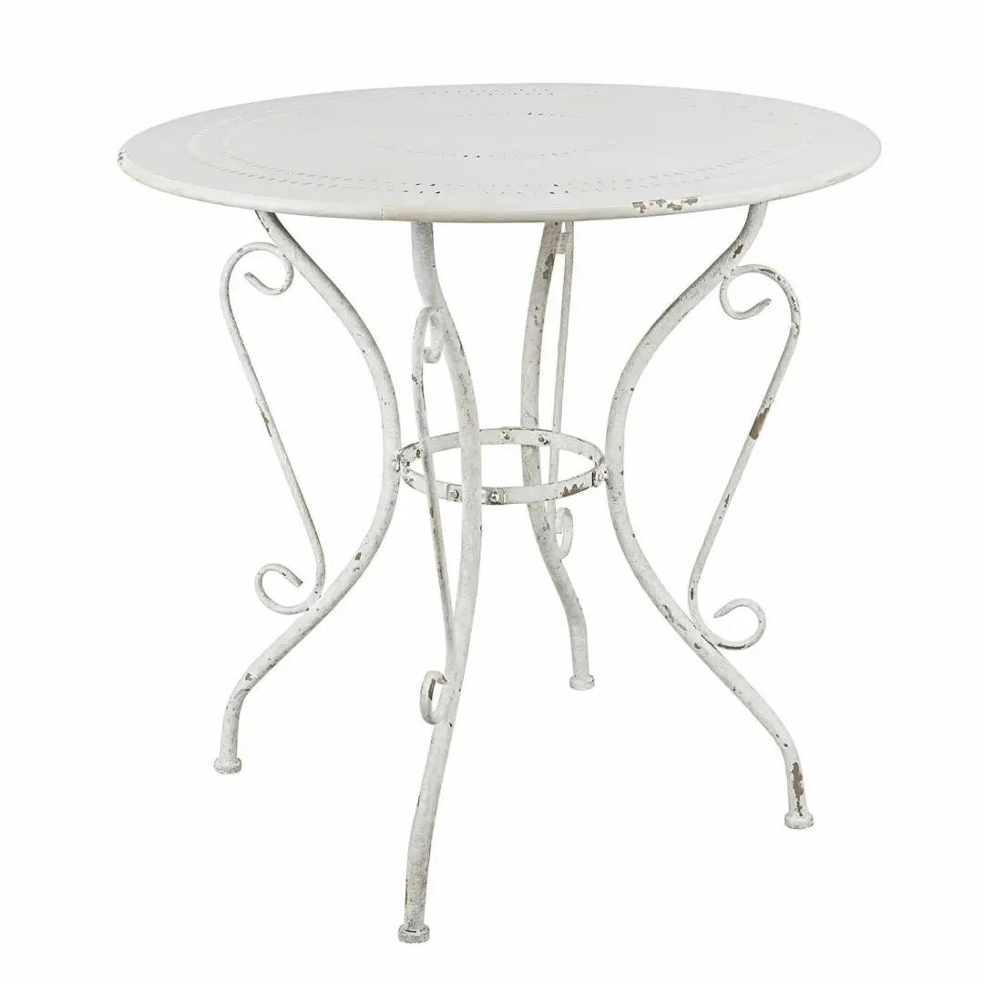 Loberon Tafel Aube - 79cm Antiekwit - afbeelding 4 van 6