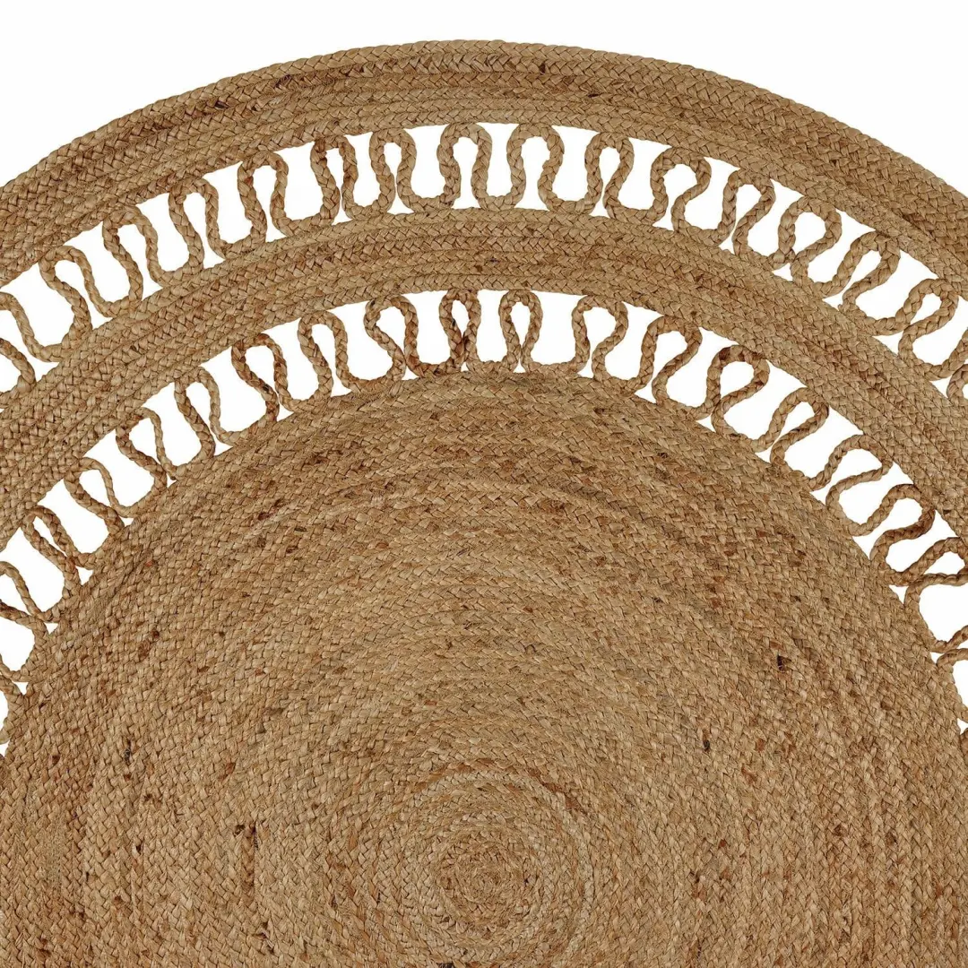 Loberon Nymarion Vloerkleed 150cm - Bruin - afbeelding 2 van 6