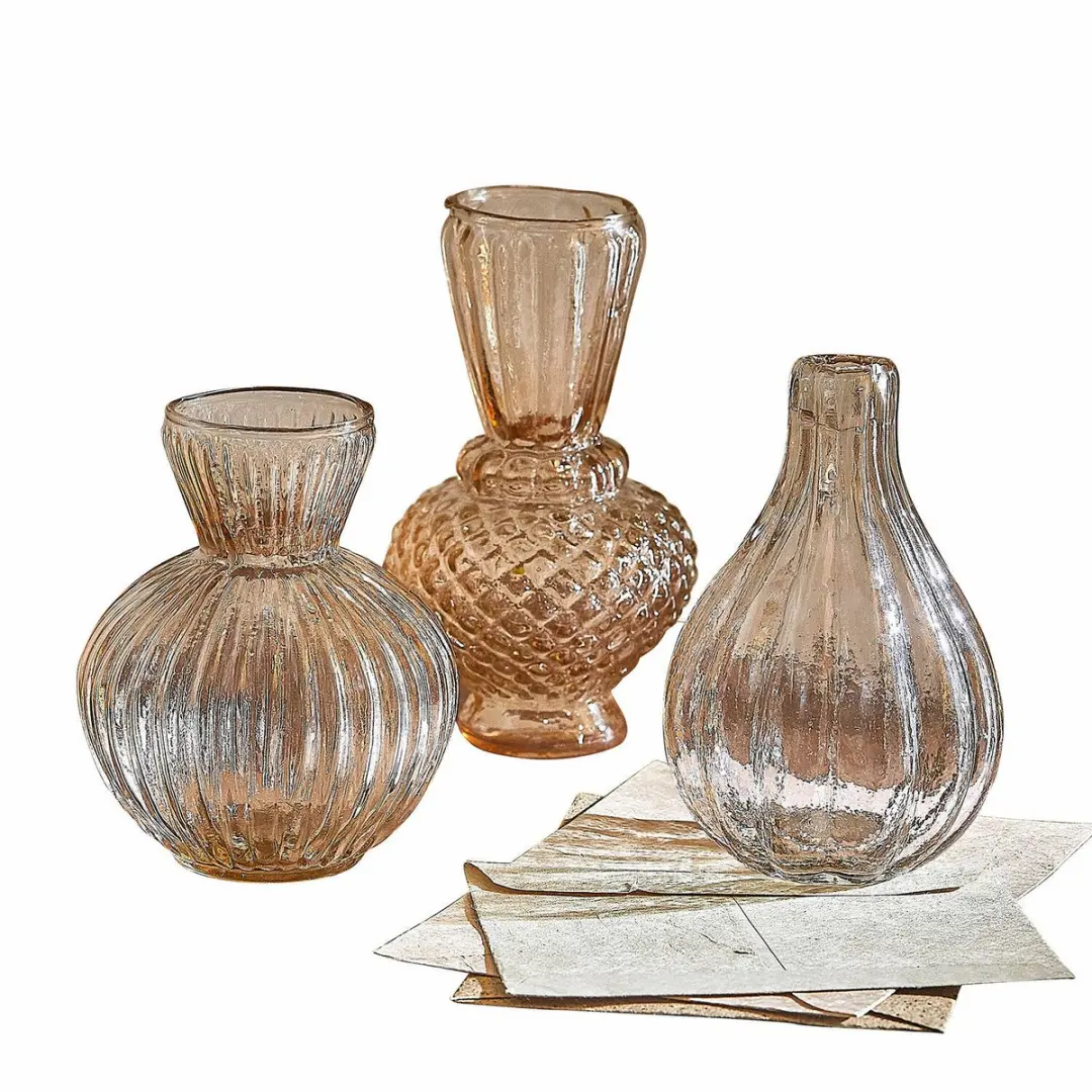 Loberon Vaas set 3 stuks Faunelle - 8cm - afbeelding 6 van 6