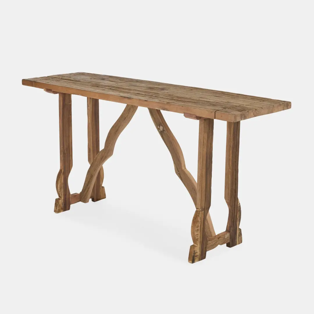 Loberon Montévine Wandtafel - 6 Personen - Bruin - afbeelding 5 van 6