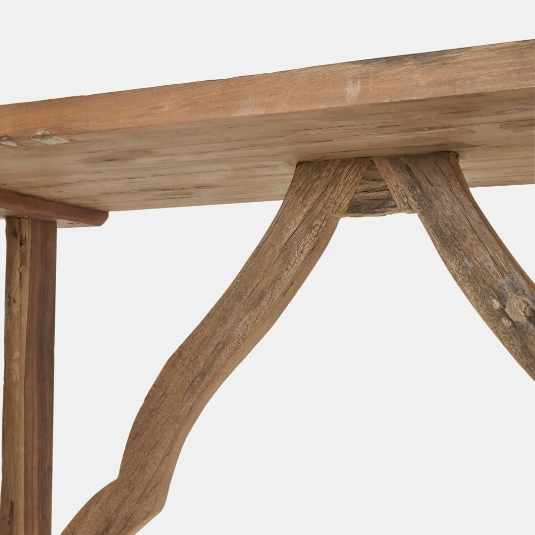 Loberon Montévine Wandtafel - 6 Personen - Bruin - afbeelding 2 van 6