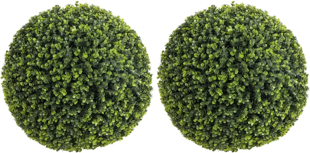 HOMCOM Kunstmatige Topiary-PE-52L x 52B x 52H cm-Groen