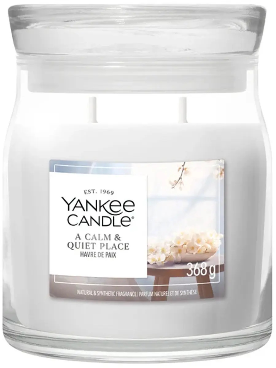 Yankee Candle A Calm & Quiet Place Medium Geurkaars