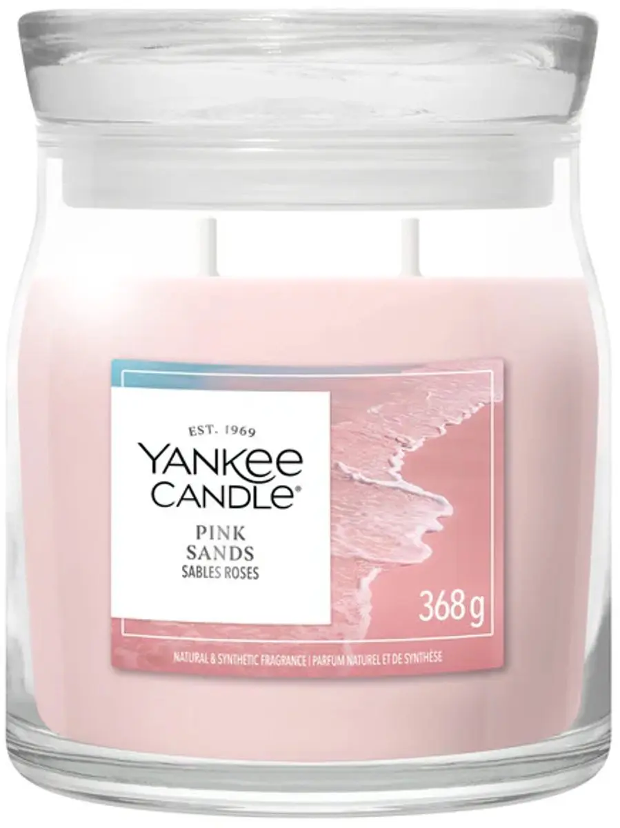 Yankee Candle Pink Sands Medium Geurkaars