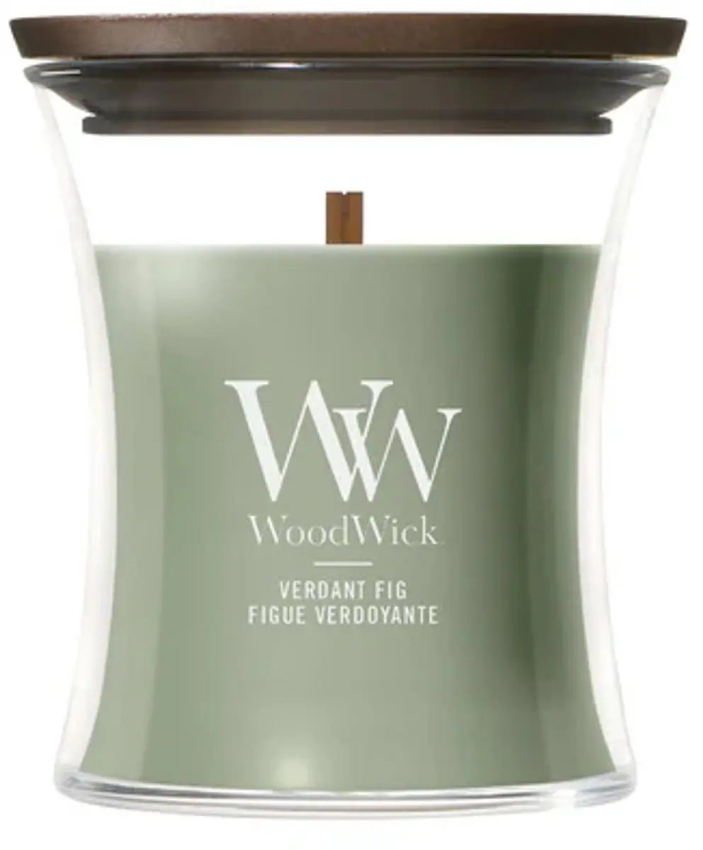 WoodWick Hourglass Verdant Fig Mini Geurkaars