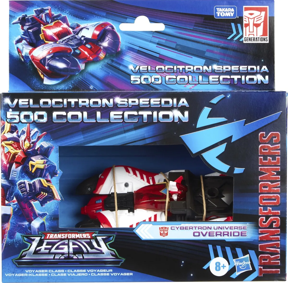 Transformers Legacy Velocitron Speedia 500 Voyager Override F57635X0 - Multikleur