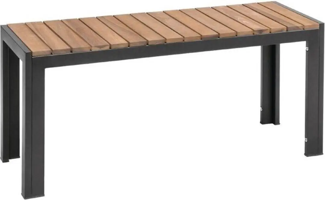 Bolero Stalen En Acaciahouten Banken 100cm DS154