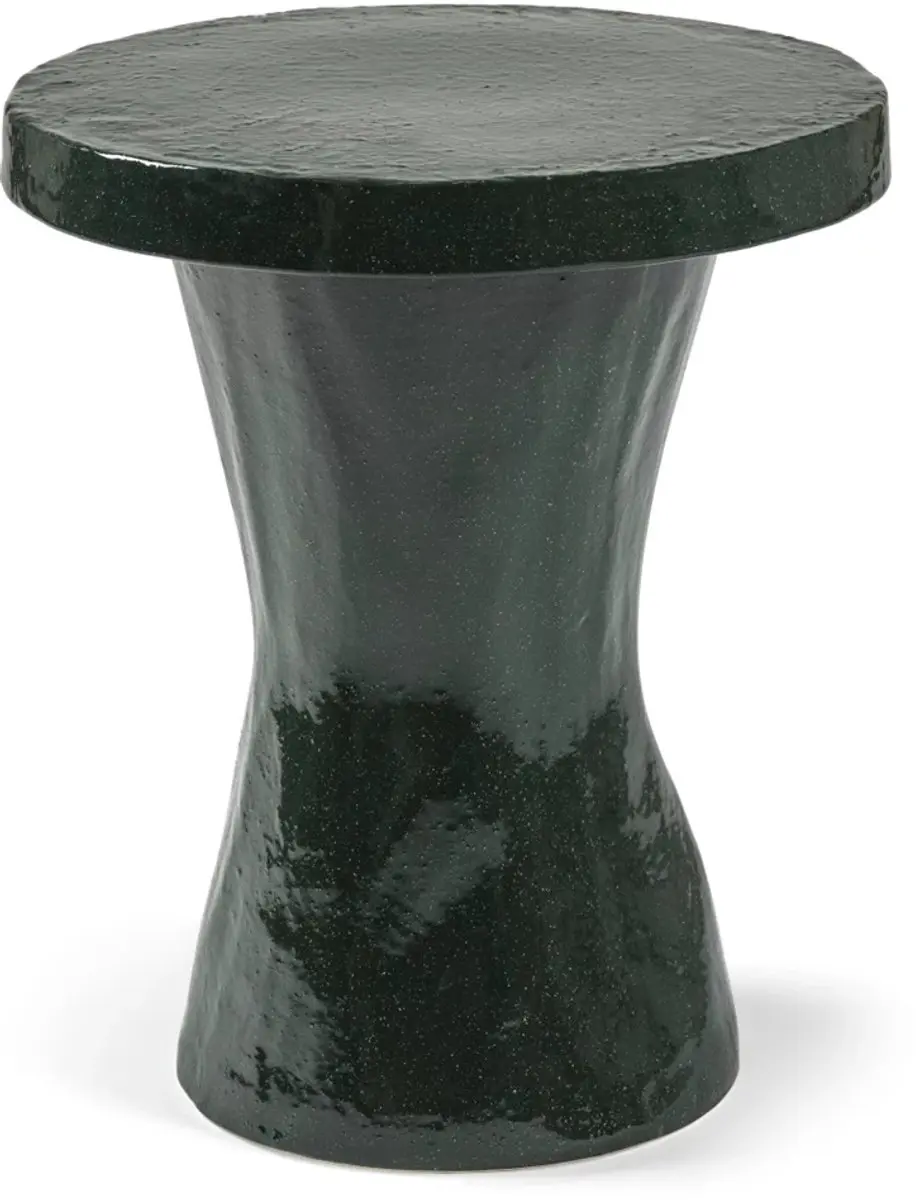 Serax Marie Michielssen Caro bijzettafel D40cm H49cm donkergroen