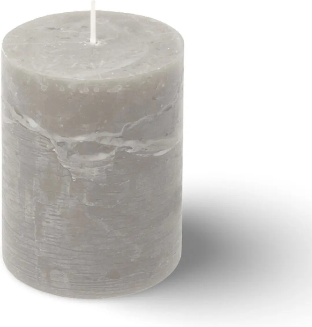 Spaas Rustieke Kaars 80/110mm Lichtgrijs - afbeelding 2 van 2