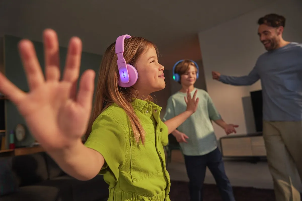 Philips TAK4206 Bluetooth Kinderkoptelefoon - Roze