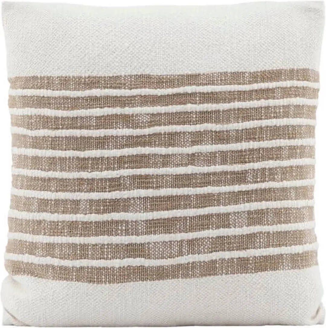House Doctor Kussenhoes Yarn lichtbruin 50x50cm