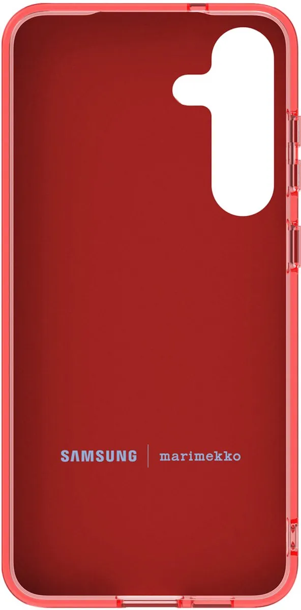 Samsung Galaxy S25+ Hoesje Unikko Hybrid Marimekko - Rood