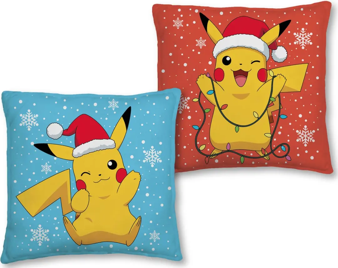 Pokémon Santa Kussen 40x40cm