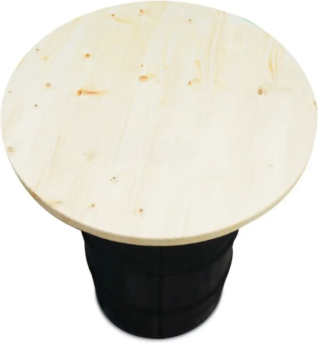Barrelkings Olievat Statafel 120L - Zwart - afbeelding 5 van 6