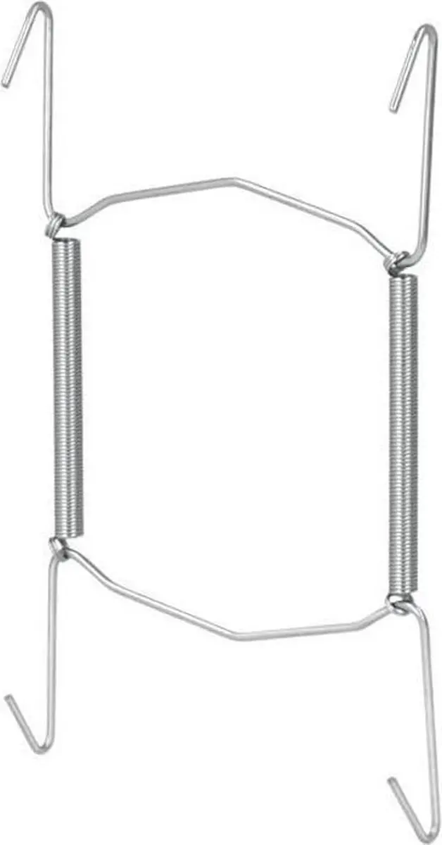 Metaltex Bordenhanger 9-18cm - Zilver