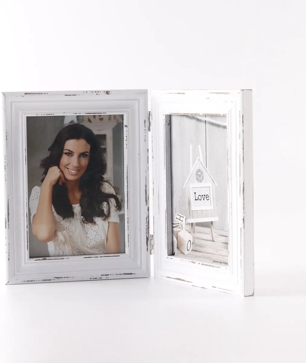 Zep Fotolijst SY846 Saint Michel 2x 10x15cm - Wit - afbeelding 4 van 6