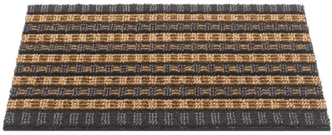 Hamat Quadro Scrape Deurmat 50x80cm - Bruin - afbeelding 4 van 4
