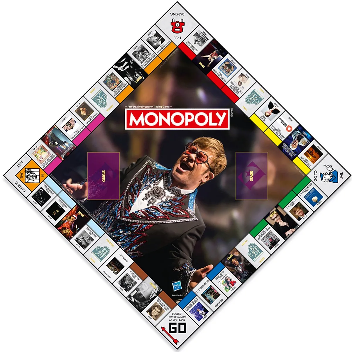 Monopoly Elton John Bordspel - 2-6 Spelers