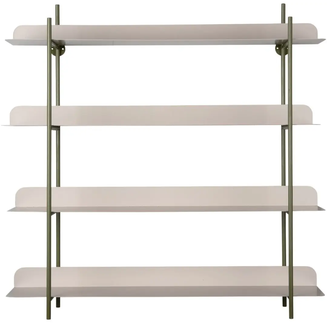 Present Time Reina Cuatro Wanddecoratie - Groen 60x16x60cm - afbeelding 2 van 3