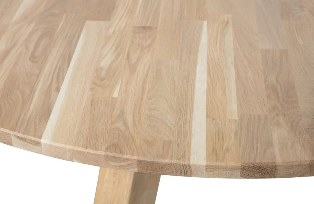 WOOOD Rhonda Eettafel - Ø150cm - Eiken - afbeelding 6 van 6