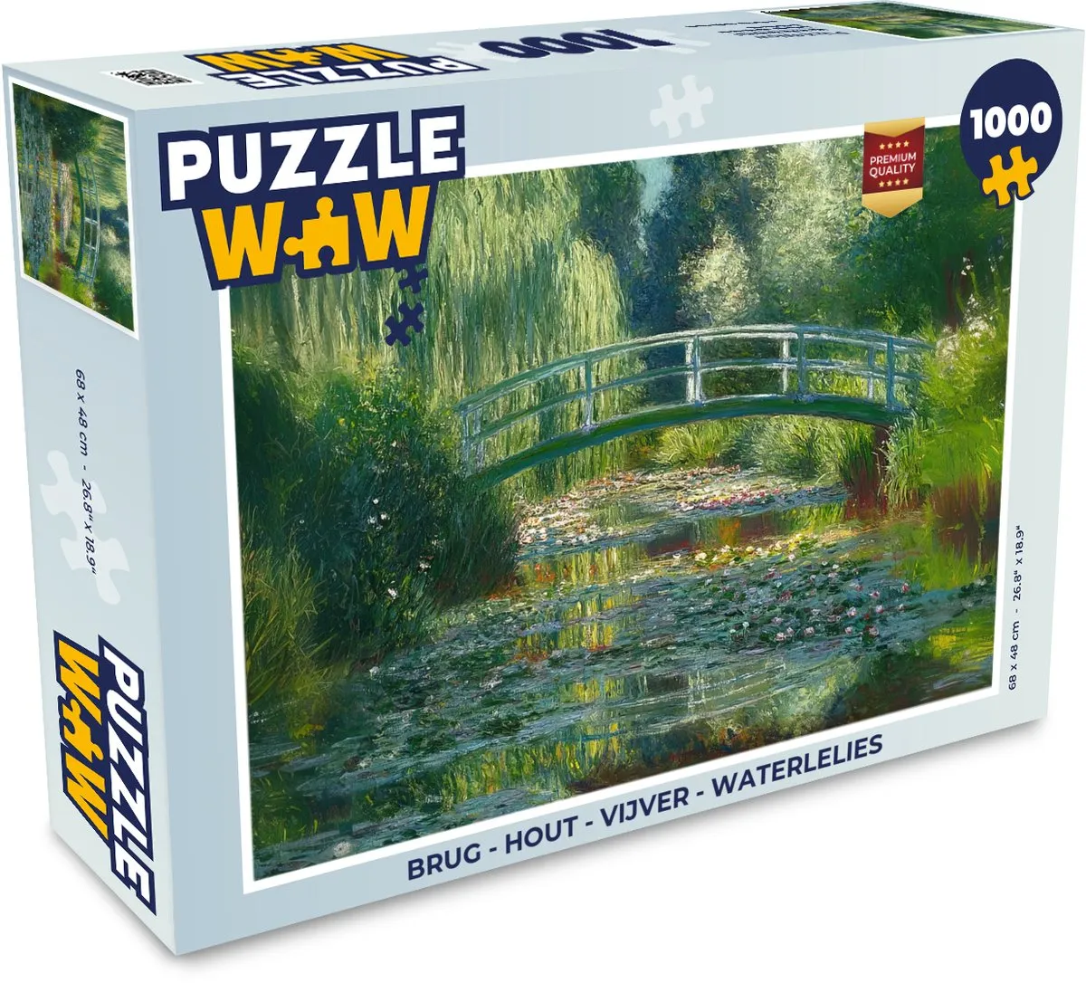 PuzzleWow Legpuzzel 1000 Stuks