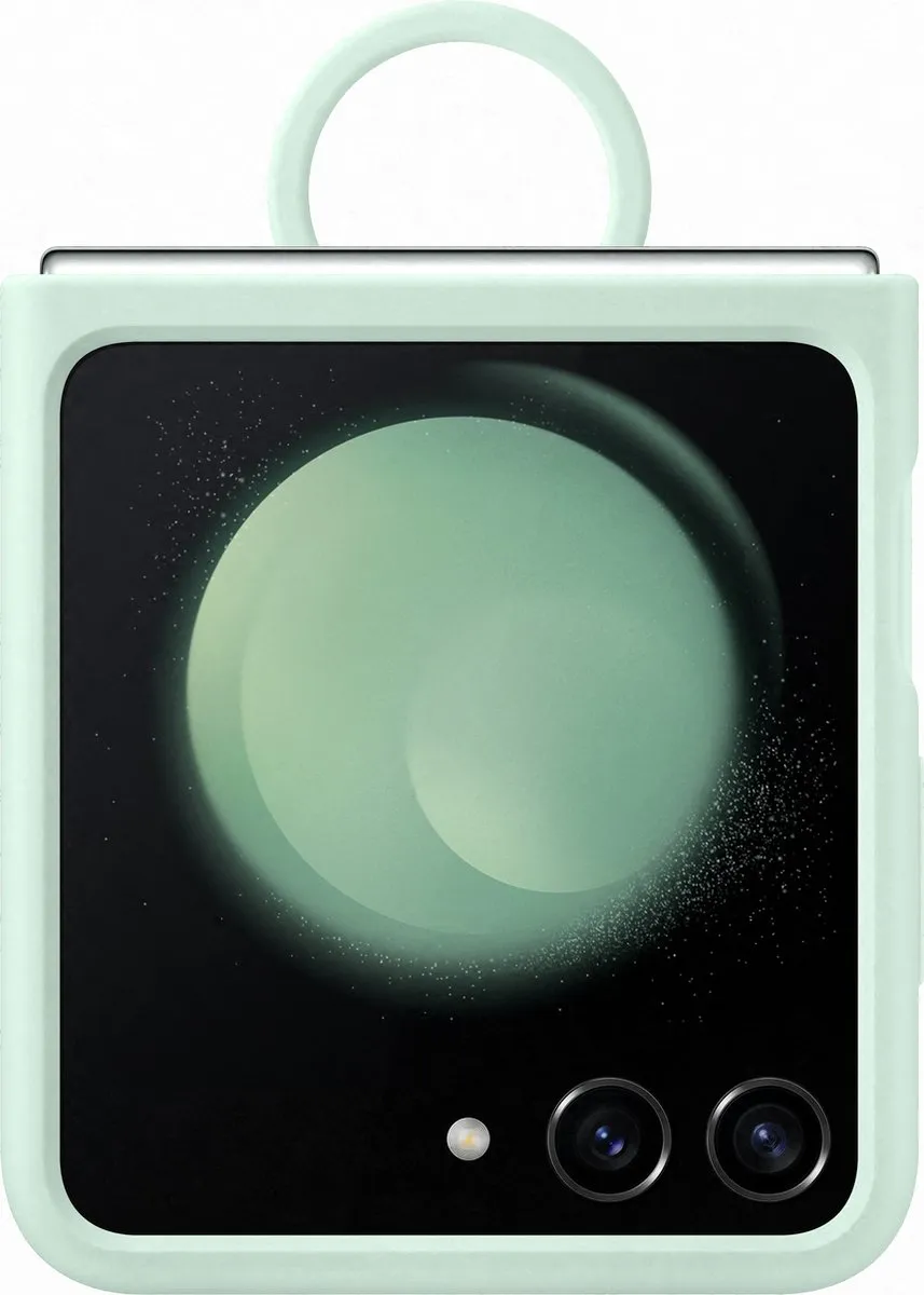 Samsung Galaxy Z Flip5 Silicone Hoes Ocean Green EF-PF731TM - afbeelding 6 van 6