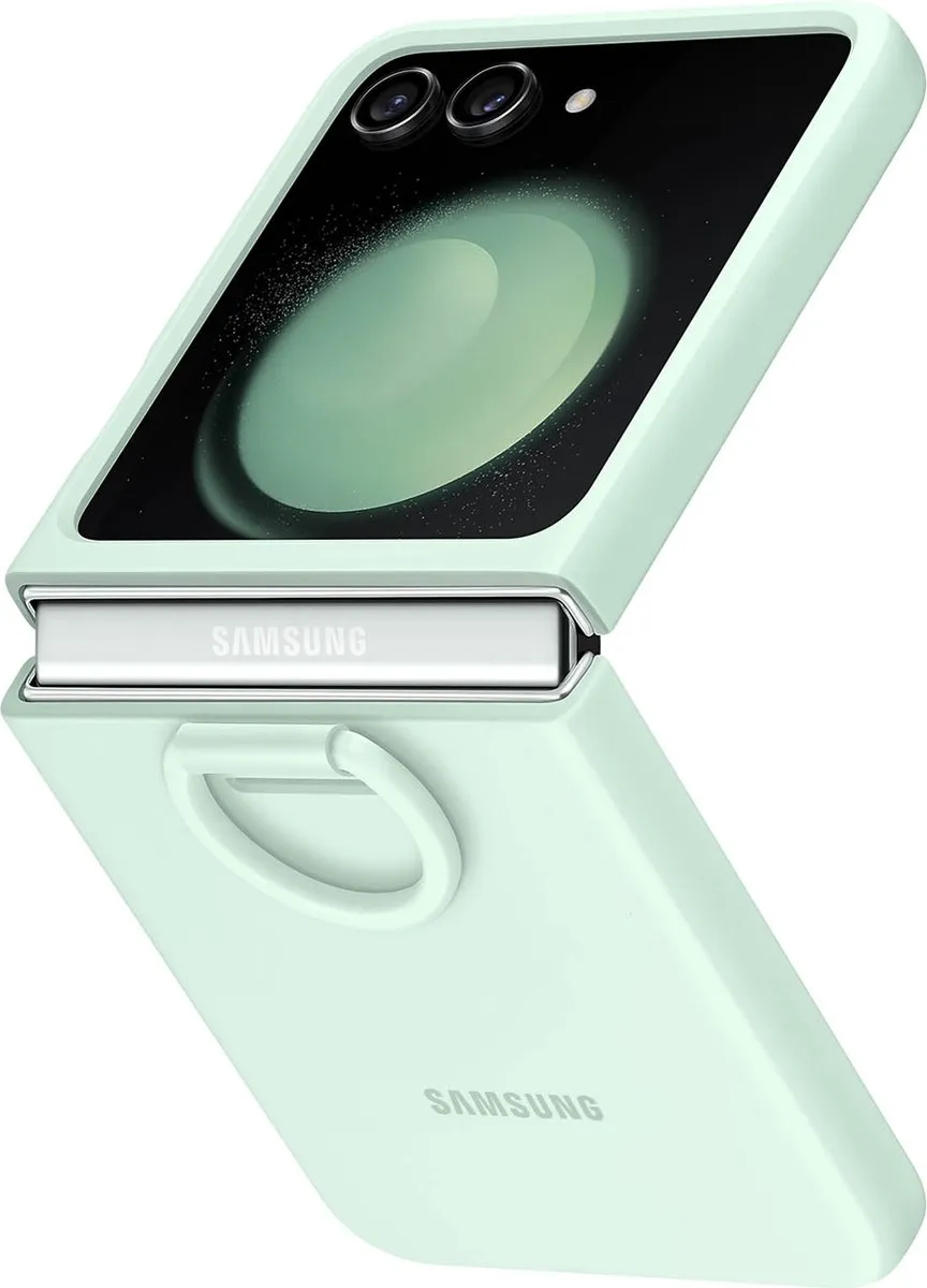 Samsung Galaxy Z Flip5 Silicone Hoes Ocean Green EF-PF731TM