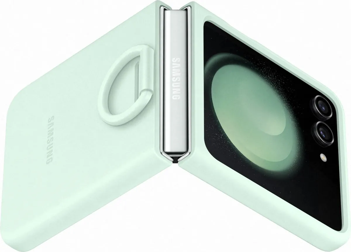 Samsung Galaxy Z Flip5 Silicone Hoes Ocean Green EF-PF731TM