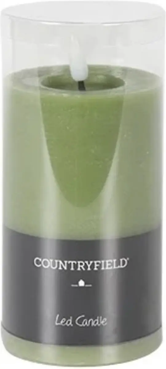 Countryfield LED Stompkaars Rustiek 12,5 cm - Lichtgroen - afbeelding 4 van 4