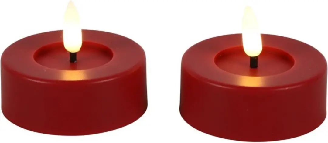 Countryfield Maxi LED Tealight Rood