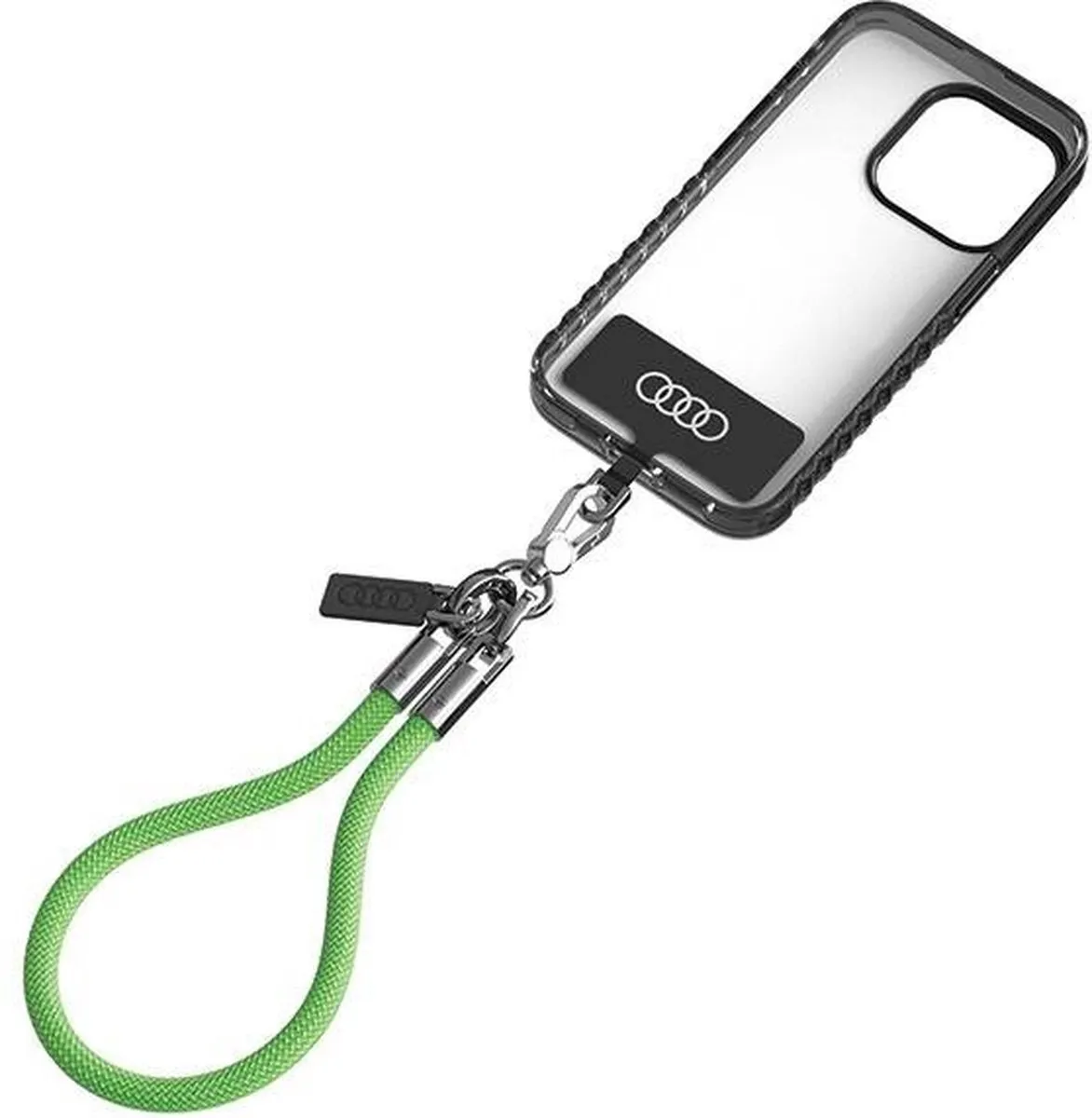 Audi Universele Telefoonkoord Groen - Polsstrap - afbeelding 2 van 3