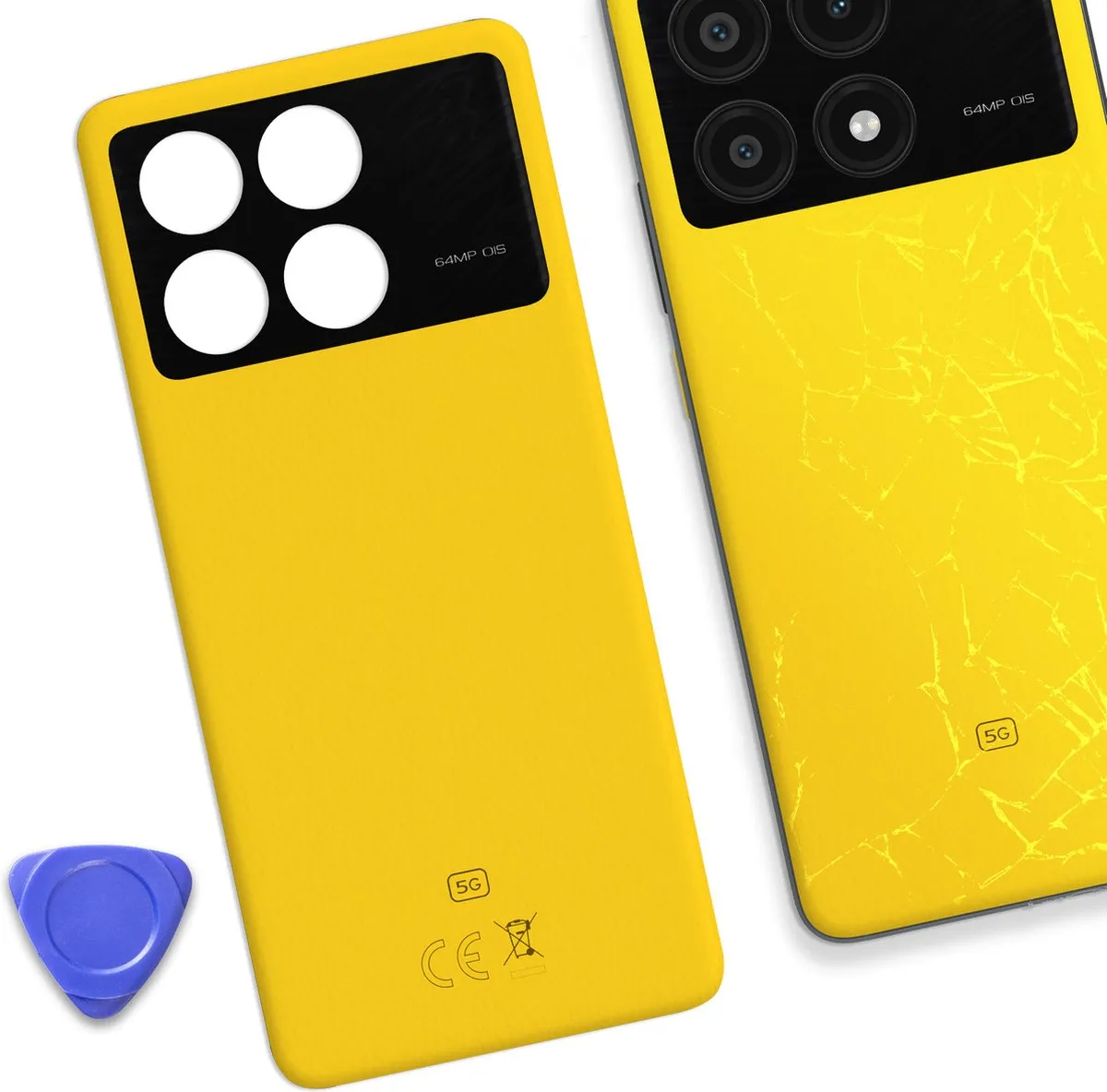 Xiaomi Poco X6 Pro Batterijdeksel - Geel - 560017N11A00