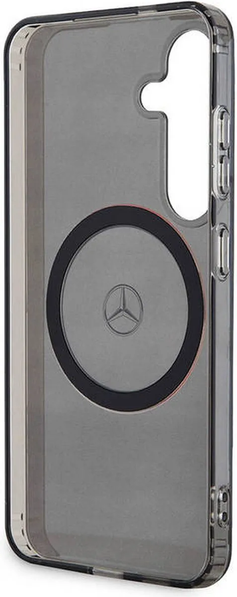 Mercedes-Benz Double Layer Back Case S24 - MagSafe - Zwart/Rood