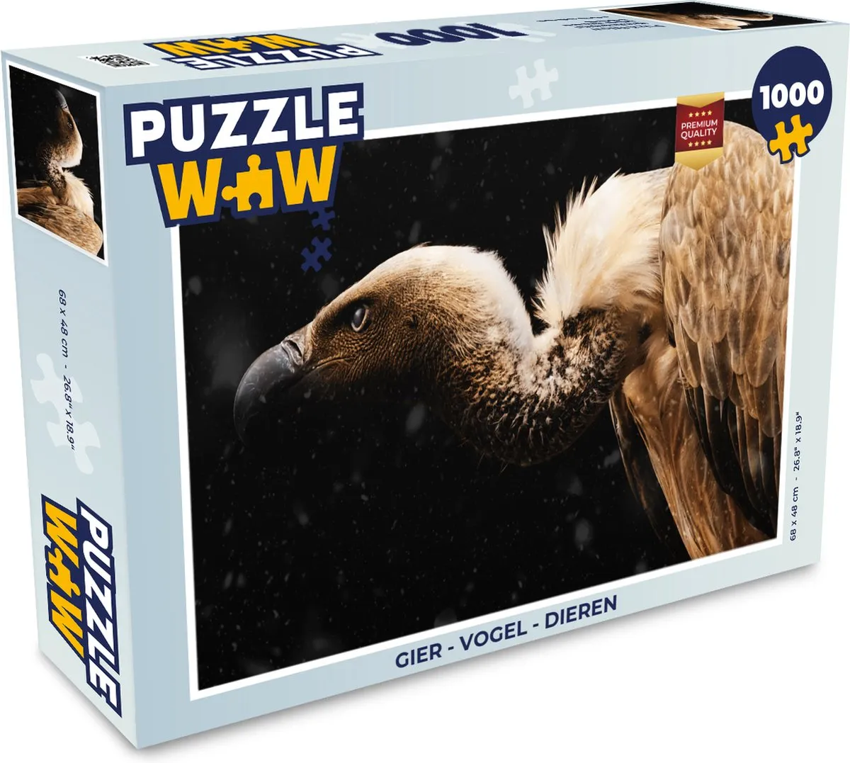 PuzzleWow Vogel Legpuzzel 1000 Stuks