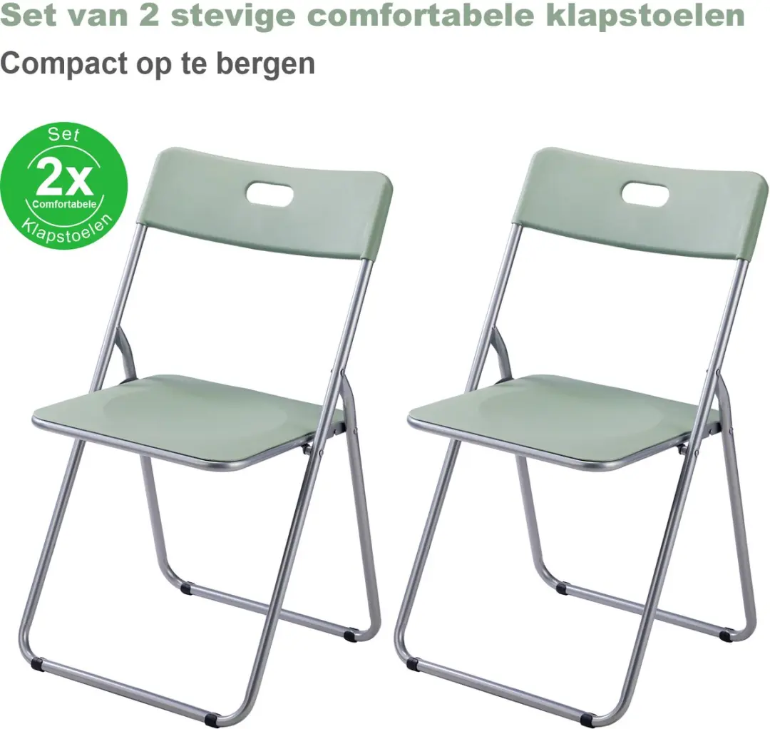 Bardi 2 Delige Klapstoelenset