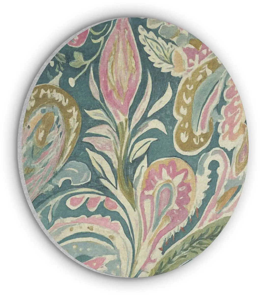 Akoestisch wandpaneel rond 30x30 cm
