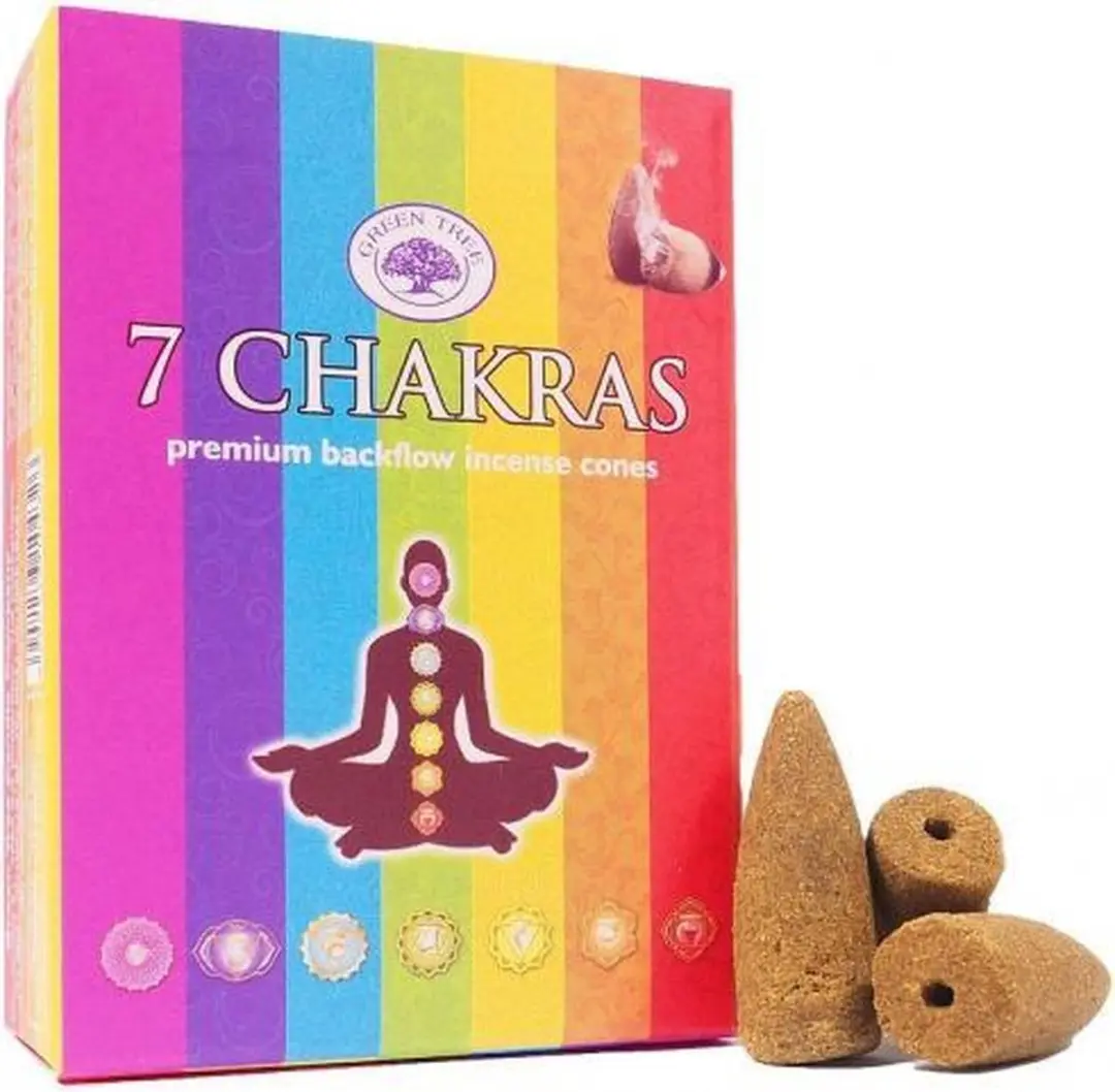 Green Tree Kegelwierook 7 Chakra