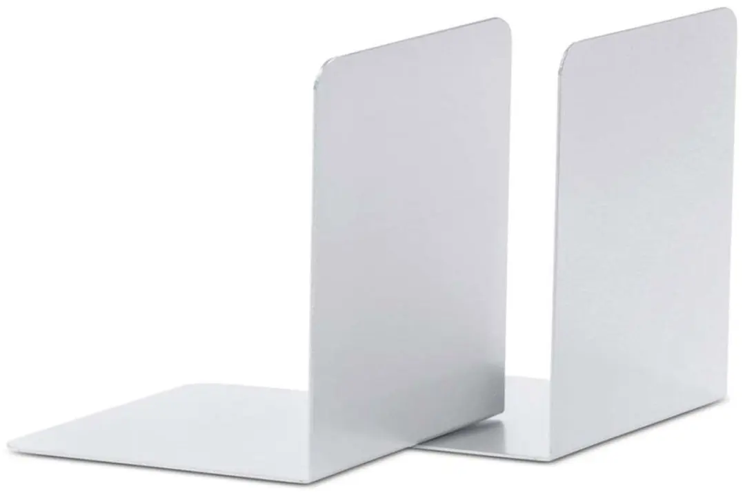 MAUL Boekensteunen Aluminium 10x10x13cm - 2 Stuks - afbeelding 6 van 6