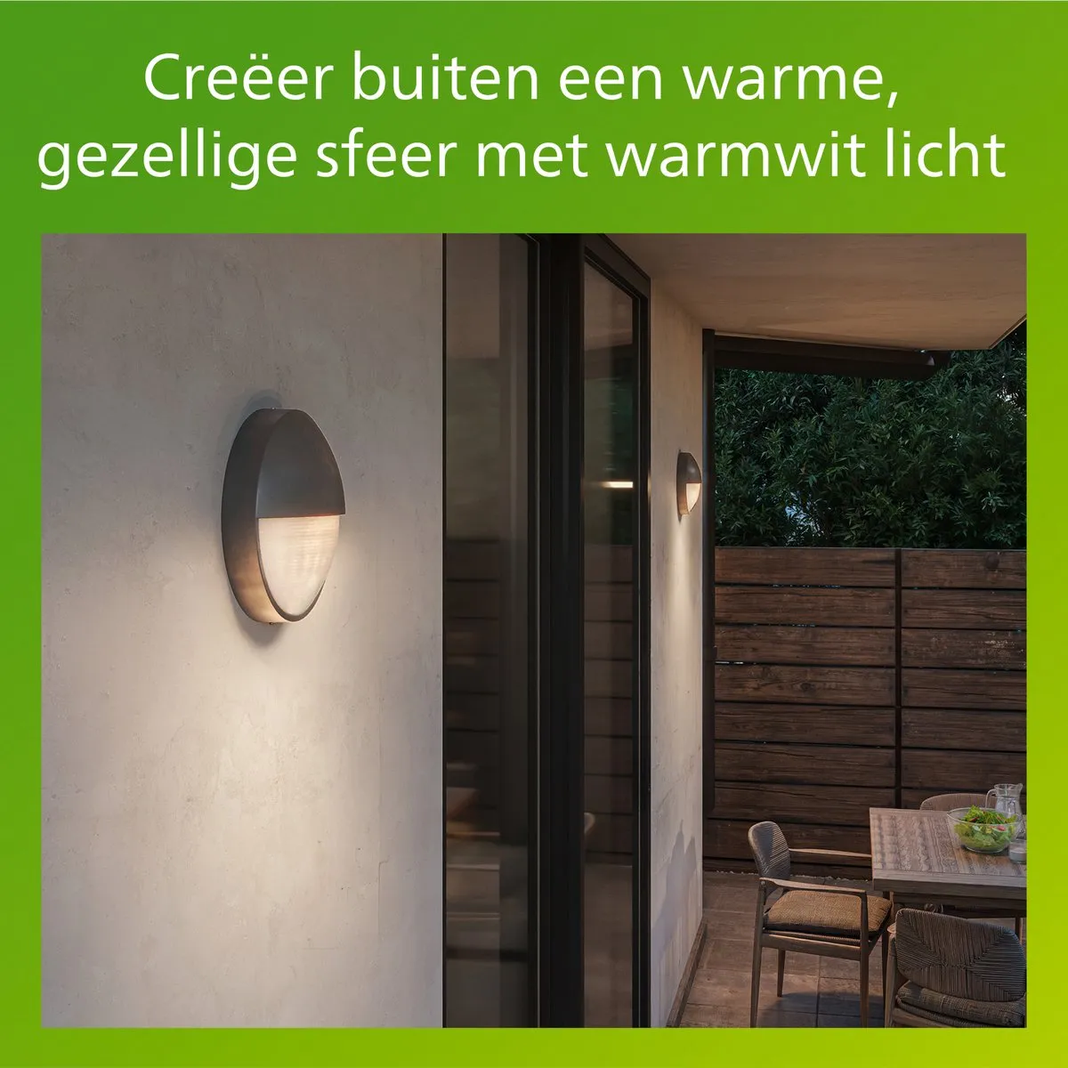 Philips Capricorn Wandlamp Antraciet - IP44 - afbeelding 6 van 6