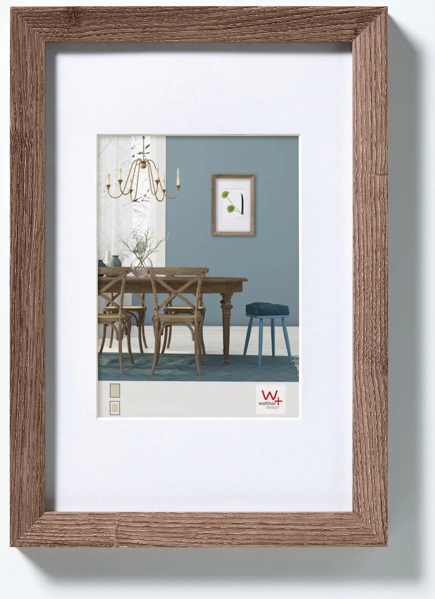 Walther Fiorito Fotolijst 30x45cm Walnoot