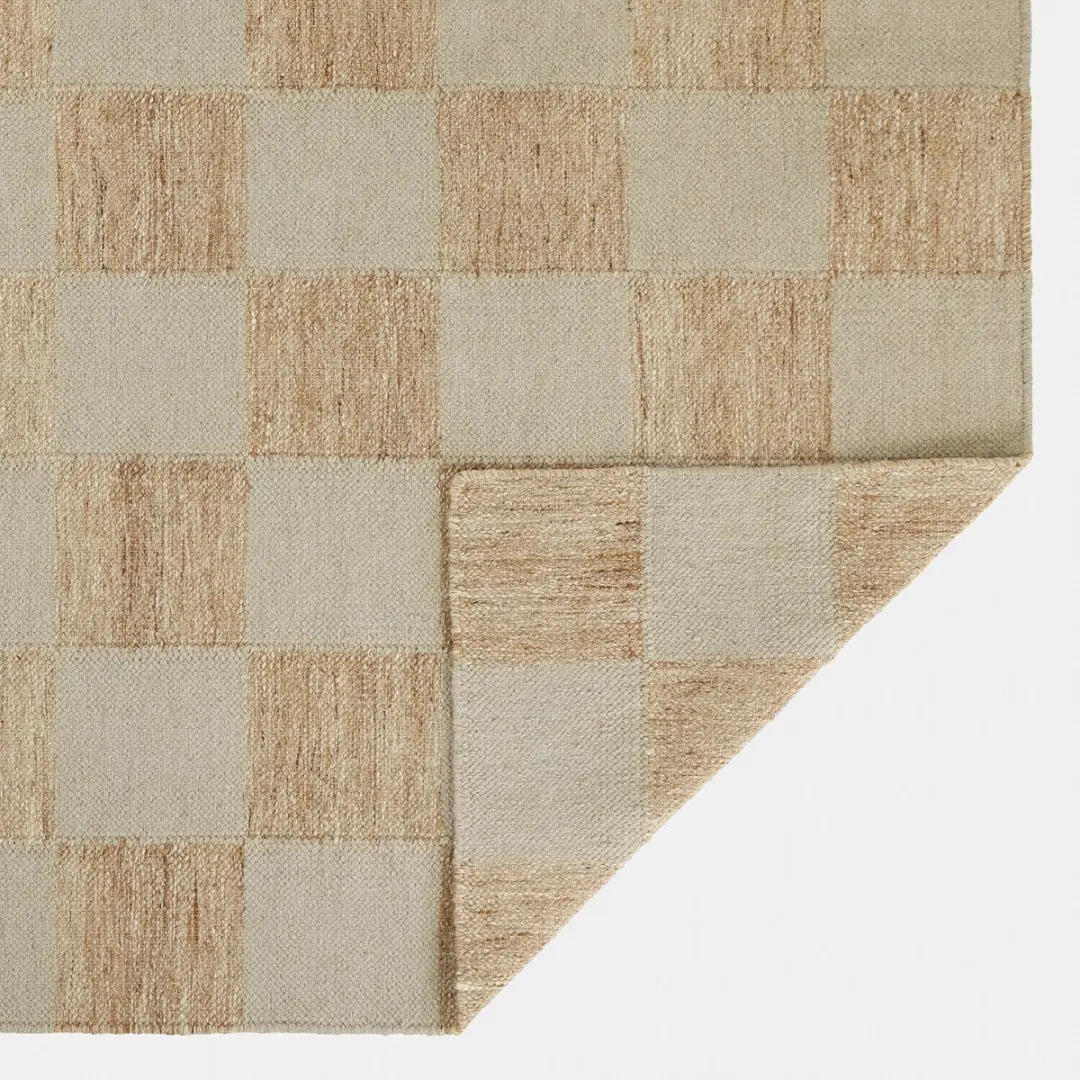 Loberon Nexari Vloerkleed - bruin/crème - afbeelding 2 van 6