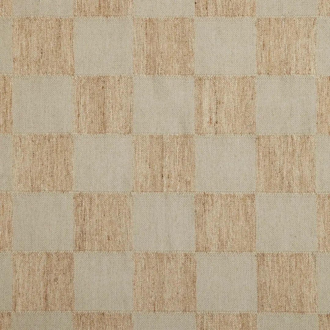 Loberon Nexari Vloerkleed - bruin/crème - afbeelding 4 van 6
