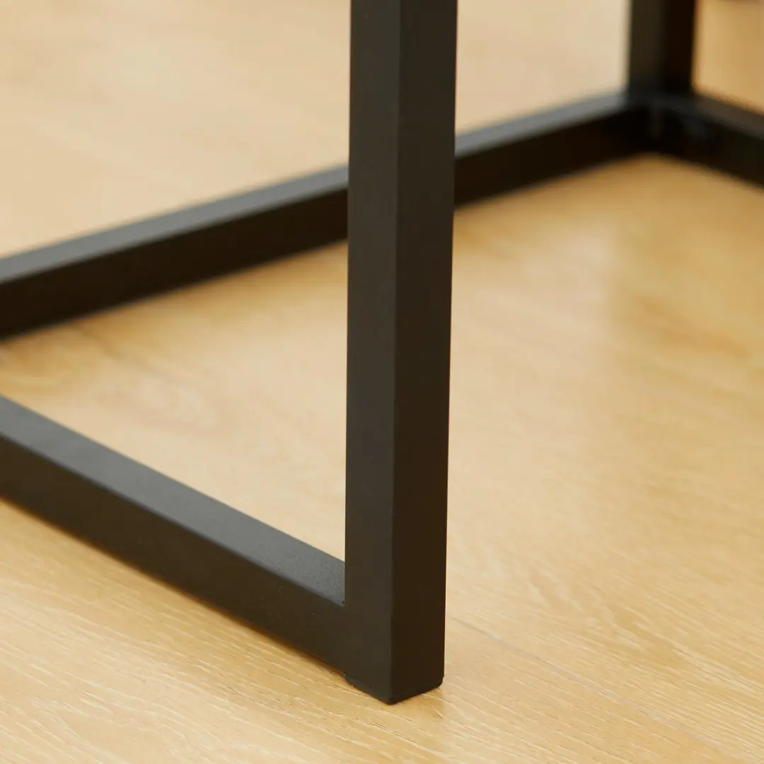 HOMCOM Consoletafel Industrieel - 40x30x60cm - afbeelding 3 van 6