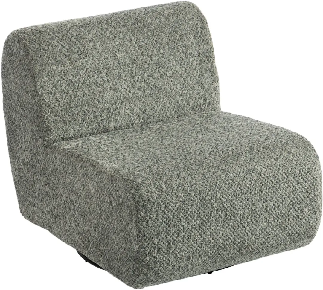 HOMCOM Fauteuil-Chenille-70 x 90 x 70 cm-Grijs