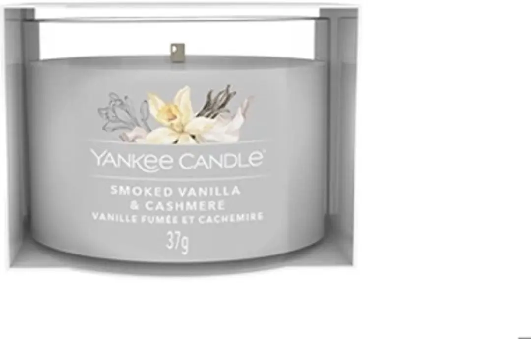 Yankee Candle Smoked Vanilla & Cashmere Filled Votive - afbeelding 2 van 2