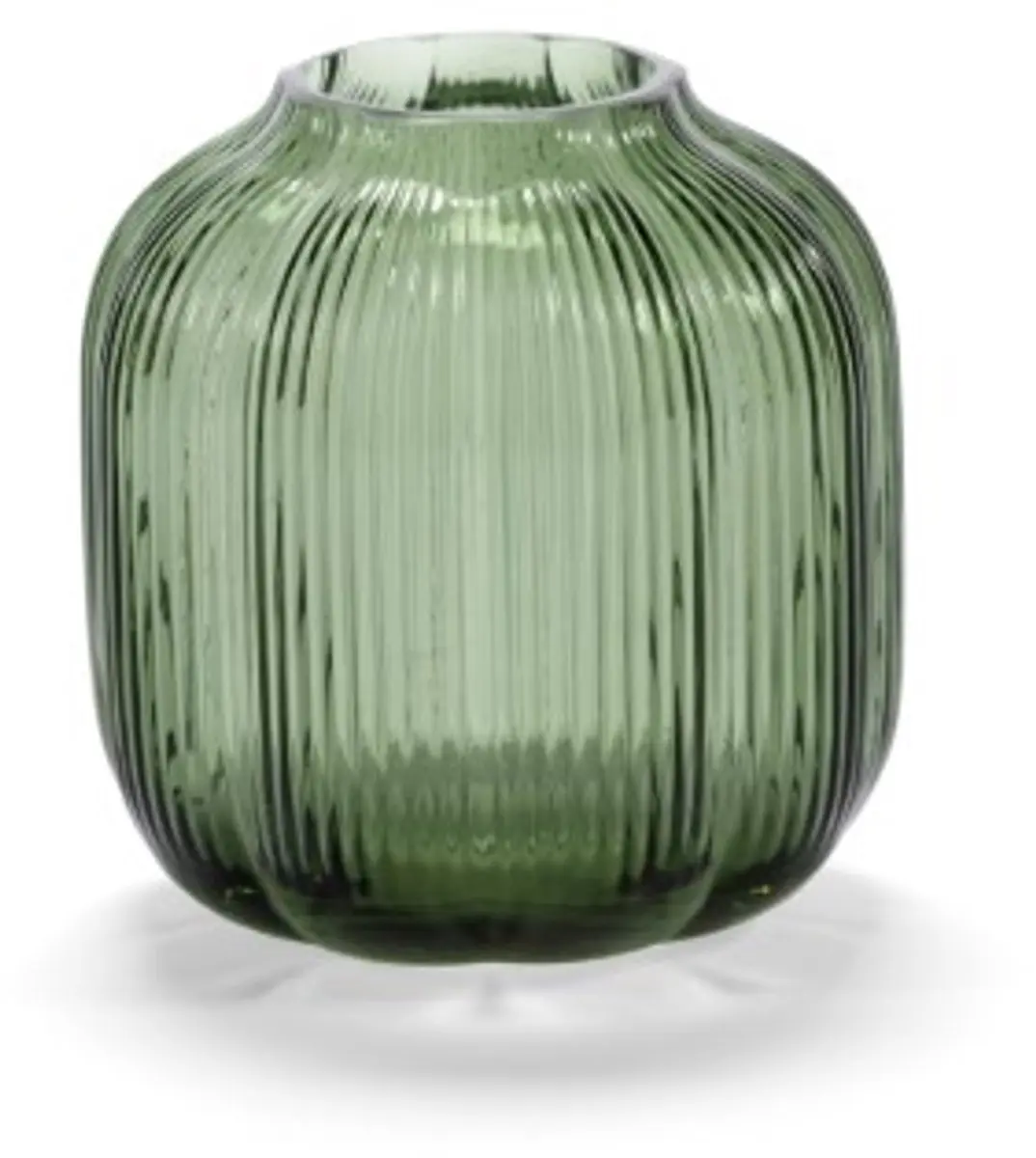 Serax Glass vases by Serax Vaas 01 S Groen 10.5 x 11 cm