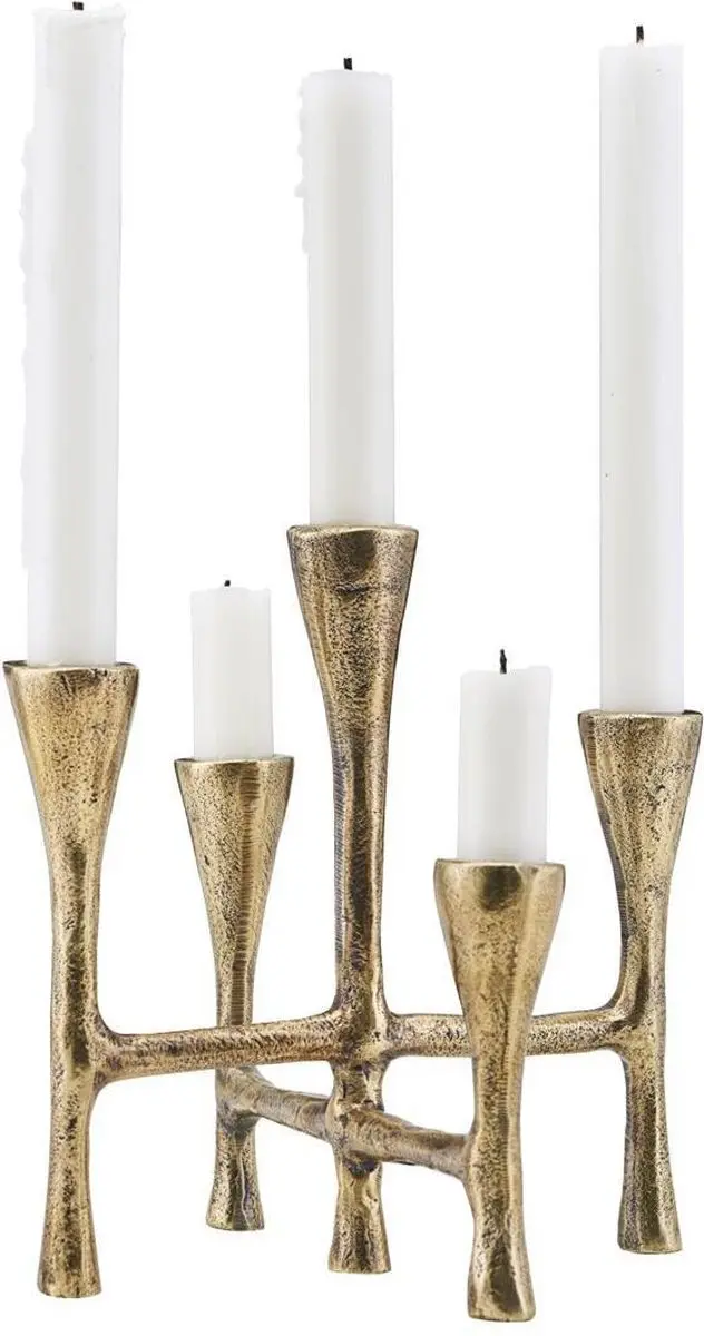 House Doctor Tristy Kandelaar Brass - 19cm - afbeelding 6 van 6