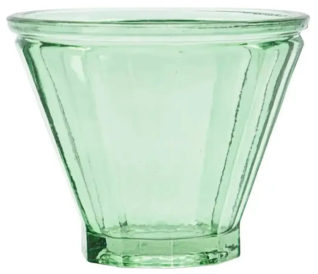 House Doctor Sfeerlicht Fren groen glas 9cm